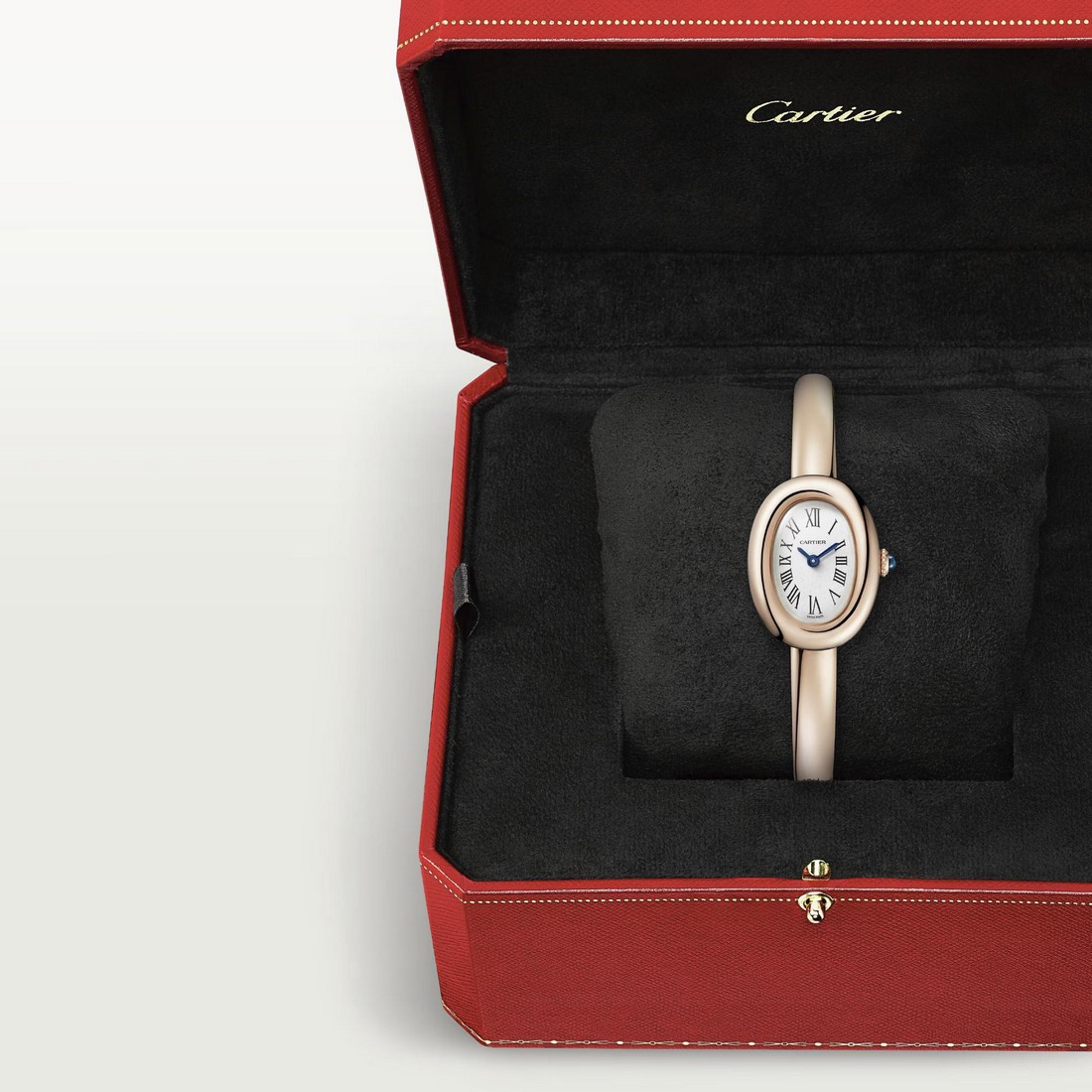 Đồng Hồ Cartier Baignoire Watch (Size 16) Nữ Vàng Trắng